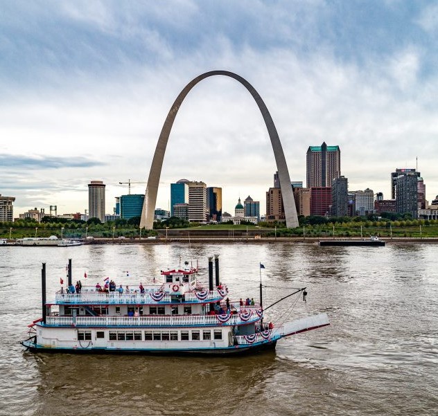 Gateway Arch Riverboats St. Louis Riverfront Cruise